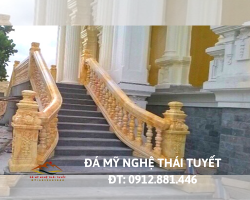Cột đá cầu thang - CDCT 001