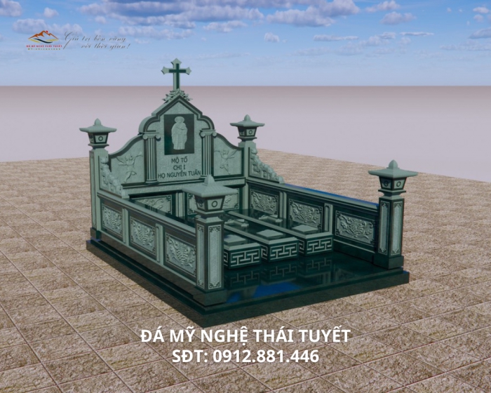 Mộ Đá Công Giáo - MCG004